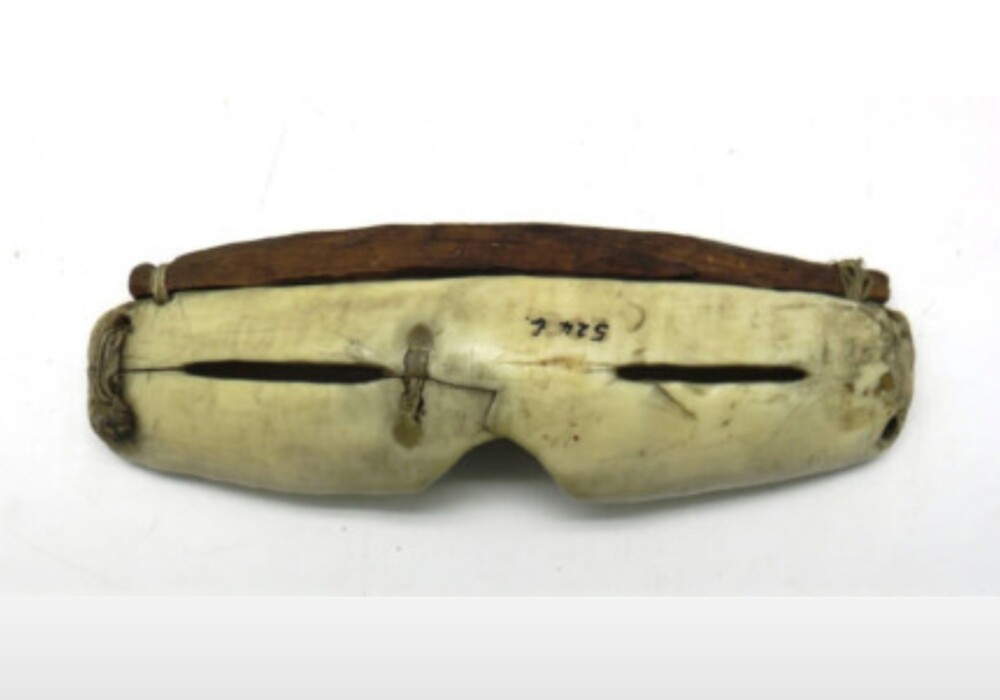 Image of Inuit snow goggles