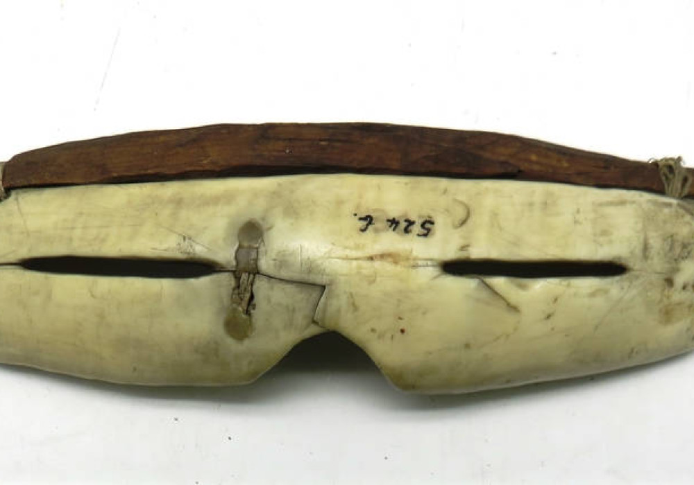 Image of Inuit snow goggles
