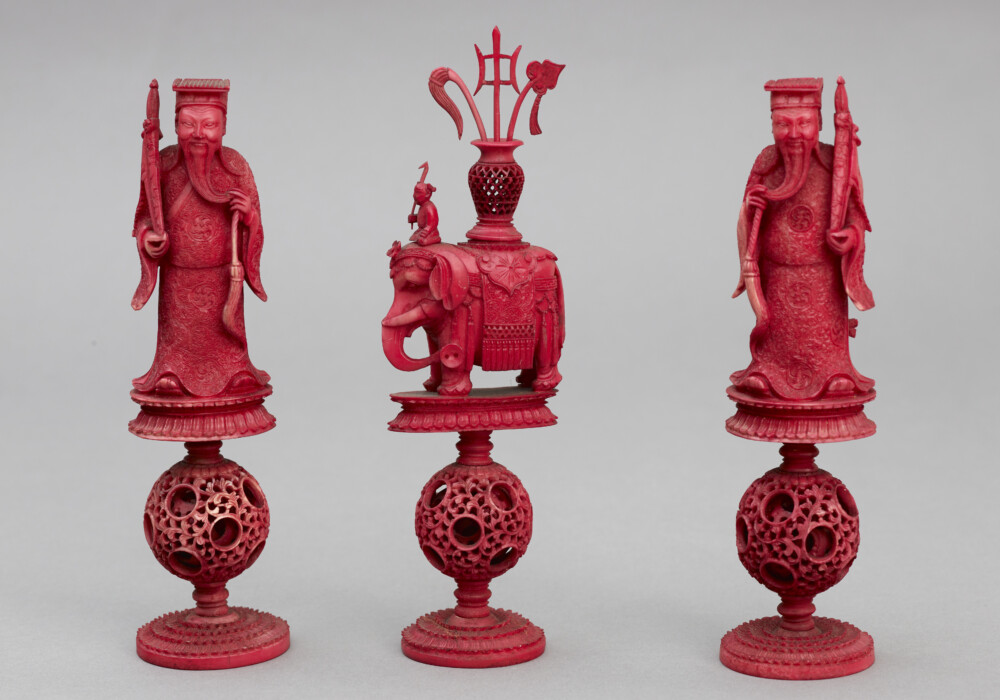 Image of Ivory chess set