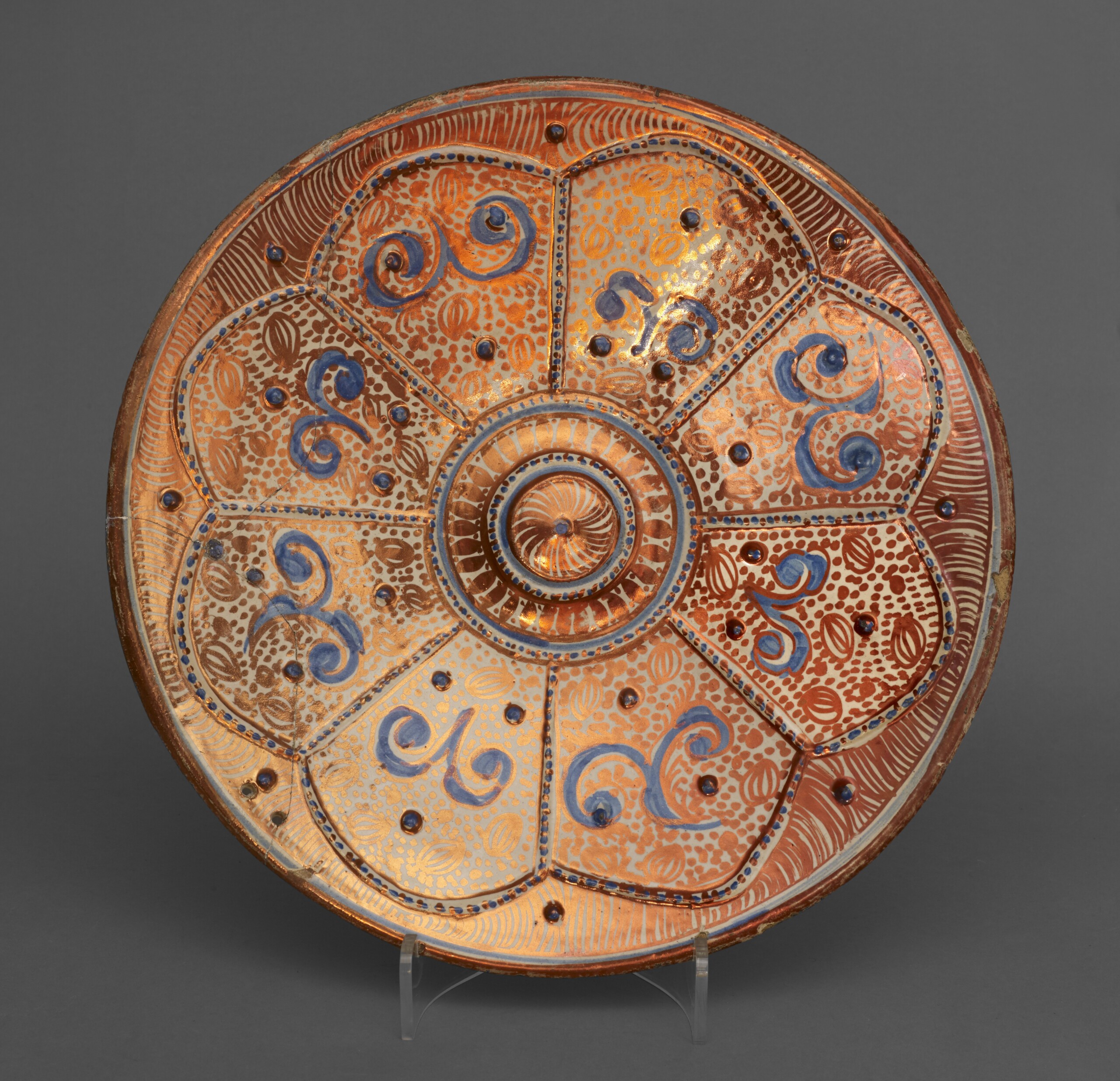 Mudejar bowl, Spain Gallery Image
